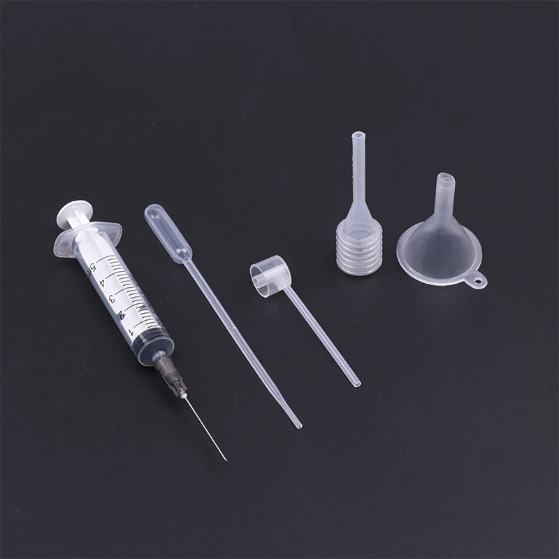 Description Picture 5 of item4/6 units/Set Perfume Refill Tools Set Plastic Diffuser Syringe Straw Dropper Funnel Spray Dispensing Required Cosmetic Tools