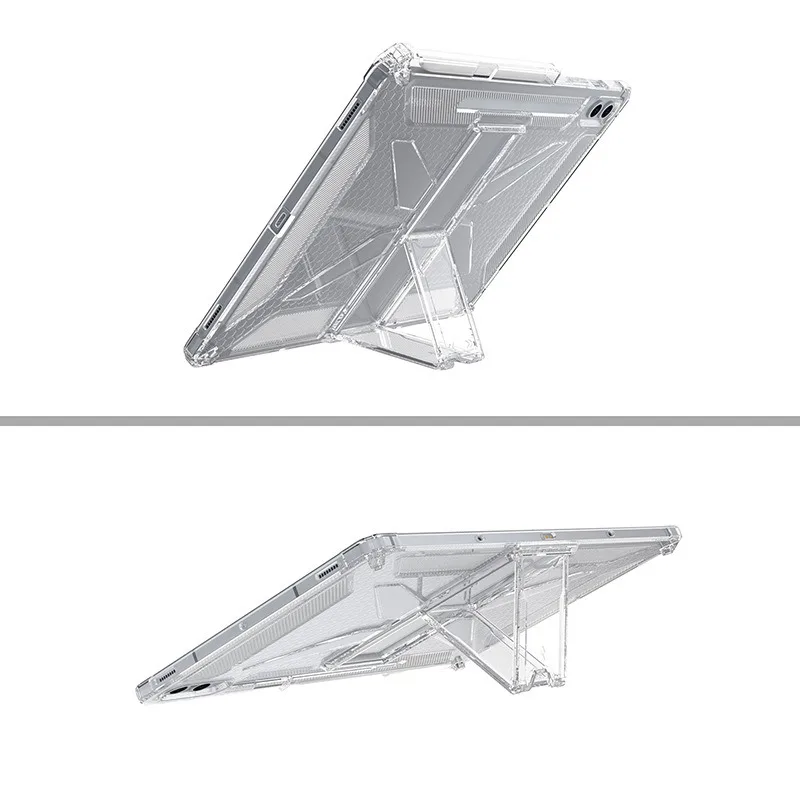 Transparent Airbag Tablet Case with Kickstand