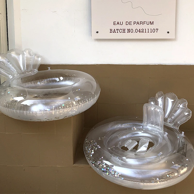 Swimming Float Children UnderarmsinsTrendy Toddler Ring Child Transparent Thickened Buoyancy