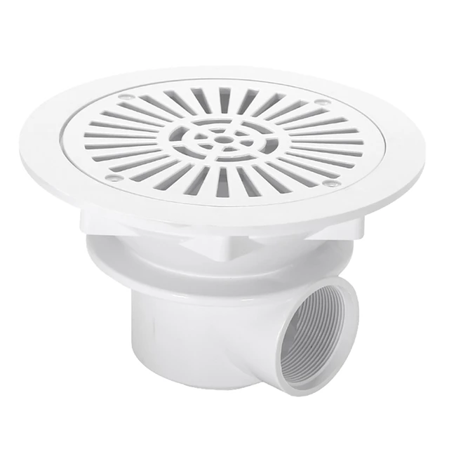 Úszómedence Fő Lefolyó Burkolata, Abs Padló 2In Vízbemeneti Ürítés, Medence Berendezések Alkatrészek