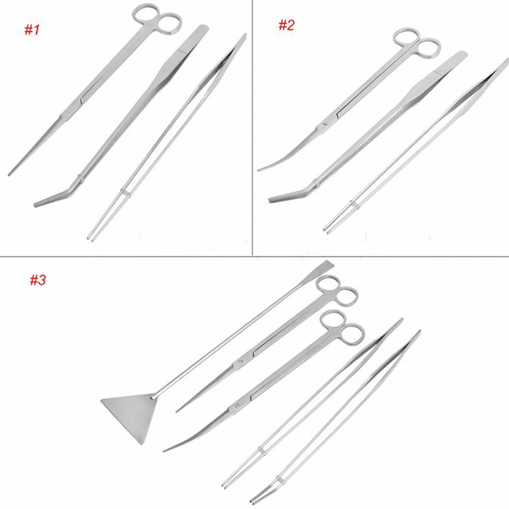 types of planes woodworking Aquarium maintenance tool kit Tweezers kit Scissors Spatula water Plant Water Tools 3 / 5pcs types of hand planes