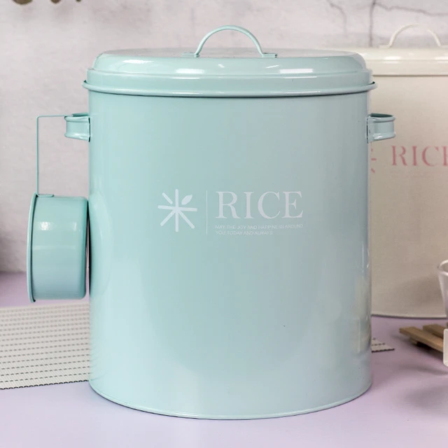 10kg Rice Storage Container Box Flour  Kitchen Organizer Storage Container  - 10kg - Aliexpress