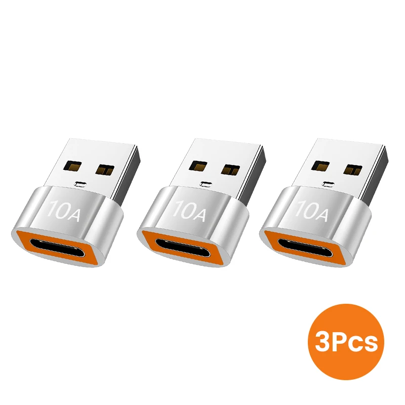 USB Type C to USB A Adapter - Male to Female OTG Converter
