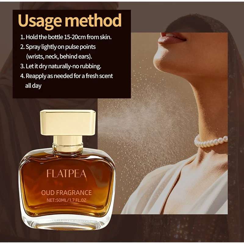 Klassisk arabisk sandelträ & oud eau de parfum träig herrparfym_voghion.com