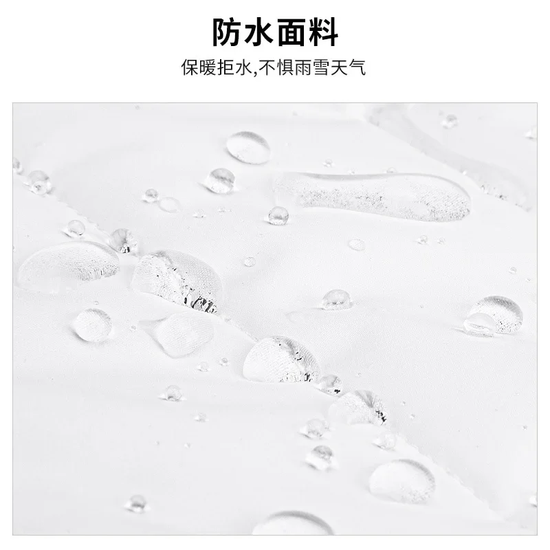 PGM Golf Men's Down Vest Autumn And Winter Windproof And Warm Tank Top Golf White Duck Down Coat