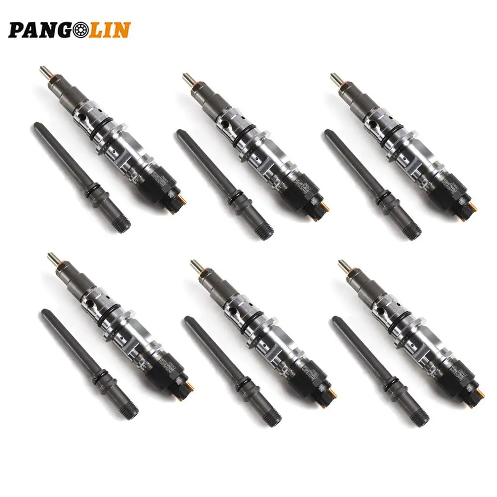 

6x Diesel Fuel Injectors with Tube for Dodge Ram 2500&3500 6.7L 2007-2012 0986435518 0445120050 68027067AA 0445120193 0445120185