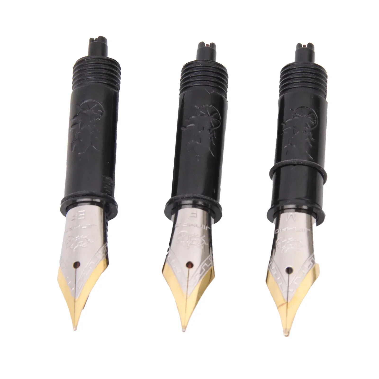 Jinhao 만년필 교체용 금속 펜촉, EF/F/M 펜촉, 82 88 95 미니 100 펜, 학교 사무용품, 3 개 세트, 5 펜촉
