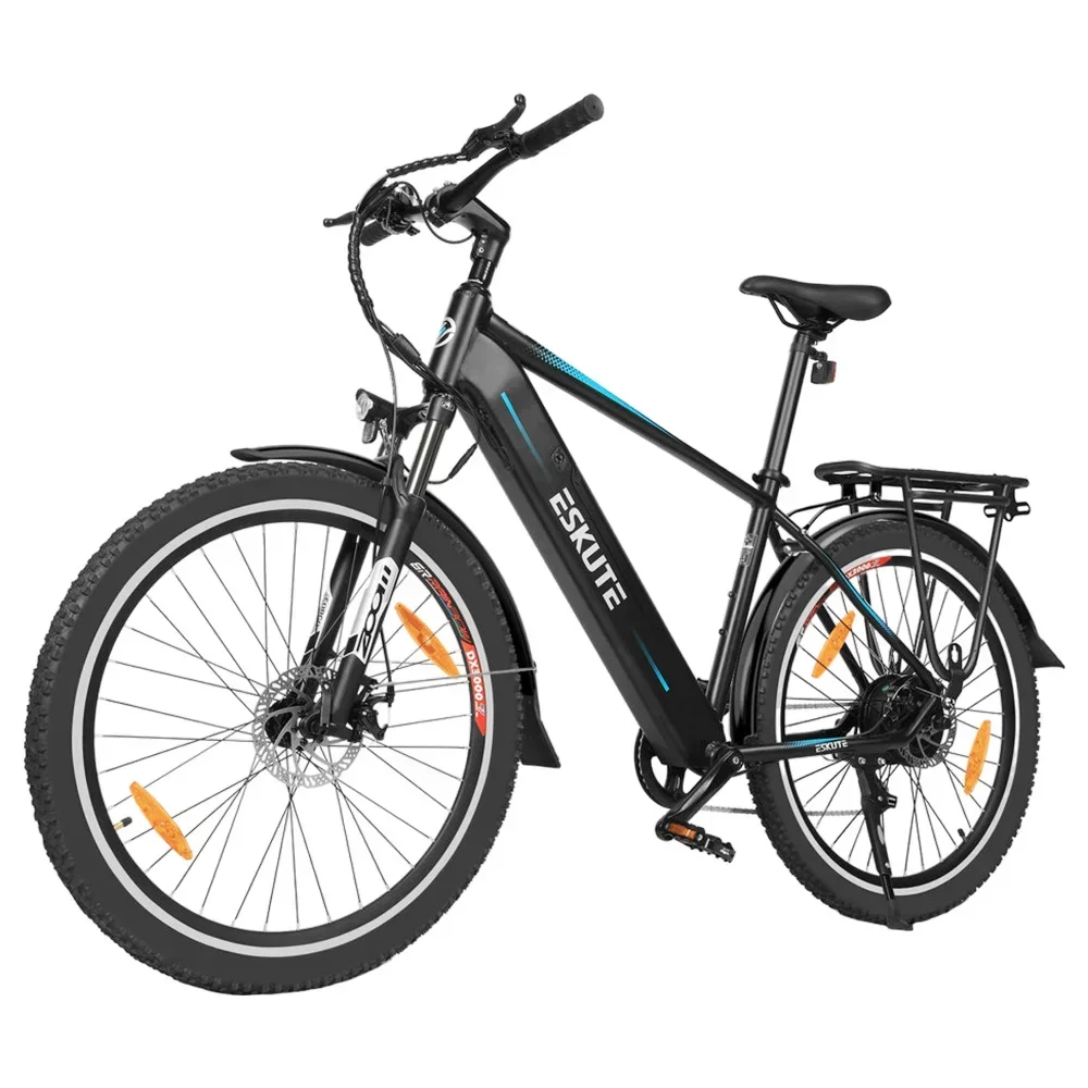 Electric Bike 500W Bafang Motor 48V 15Ah Battery 27.5*2.1" Tires Ebike Suspension Fork Mountain All terrain Adult electric bike