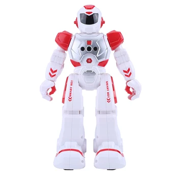 Kid Remote Control Intelligent Robot Gesture Sensor Singing Dancing Educational Toy (Red) 1