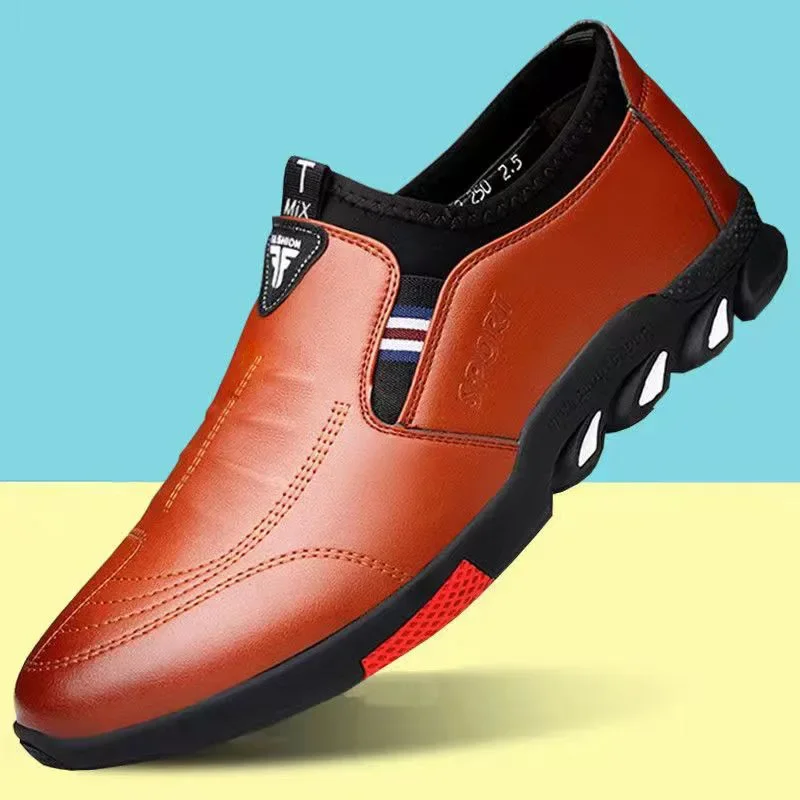 Mens Shoes Platform Slip on Sneakers