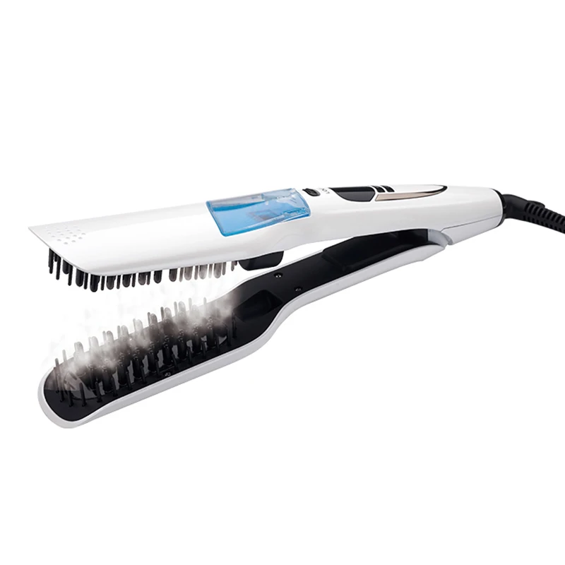 Steam Hair Straightener Spray Electric 65W Splint Perm Dual Use Of Dry And Wet Fast Styler Hair Straightener