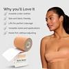 Elastic Breast Lifting Tape, Skin ToneInvisible, Breathable, Traceless, AntiSagging, Perfect forStrapless 1