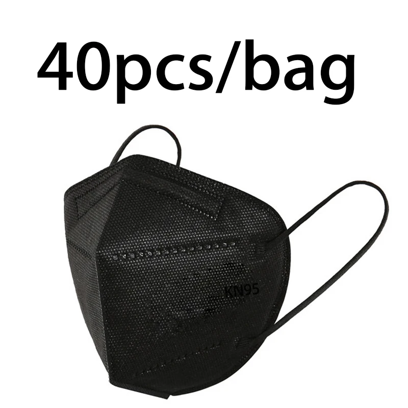 Black 40pcs-bag