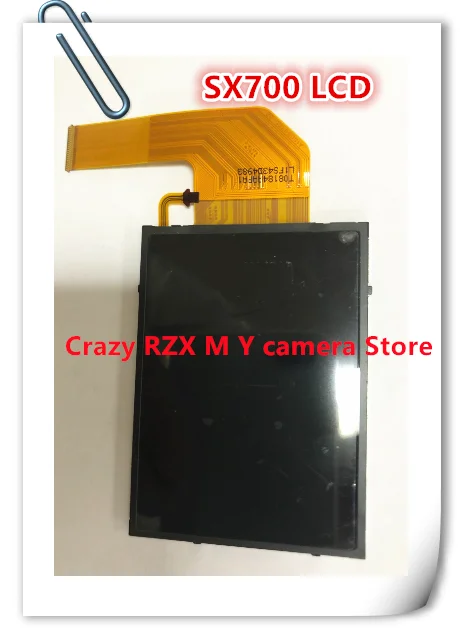 Nuovo Schermo Lcd Con Retroilluminazione Per Fotocamera Digitale Canon Powershot Sx700 Hs ; Sx710 Hs ; Pc2047 ; Pc2194