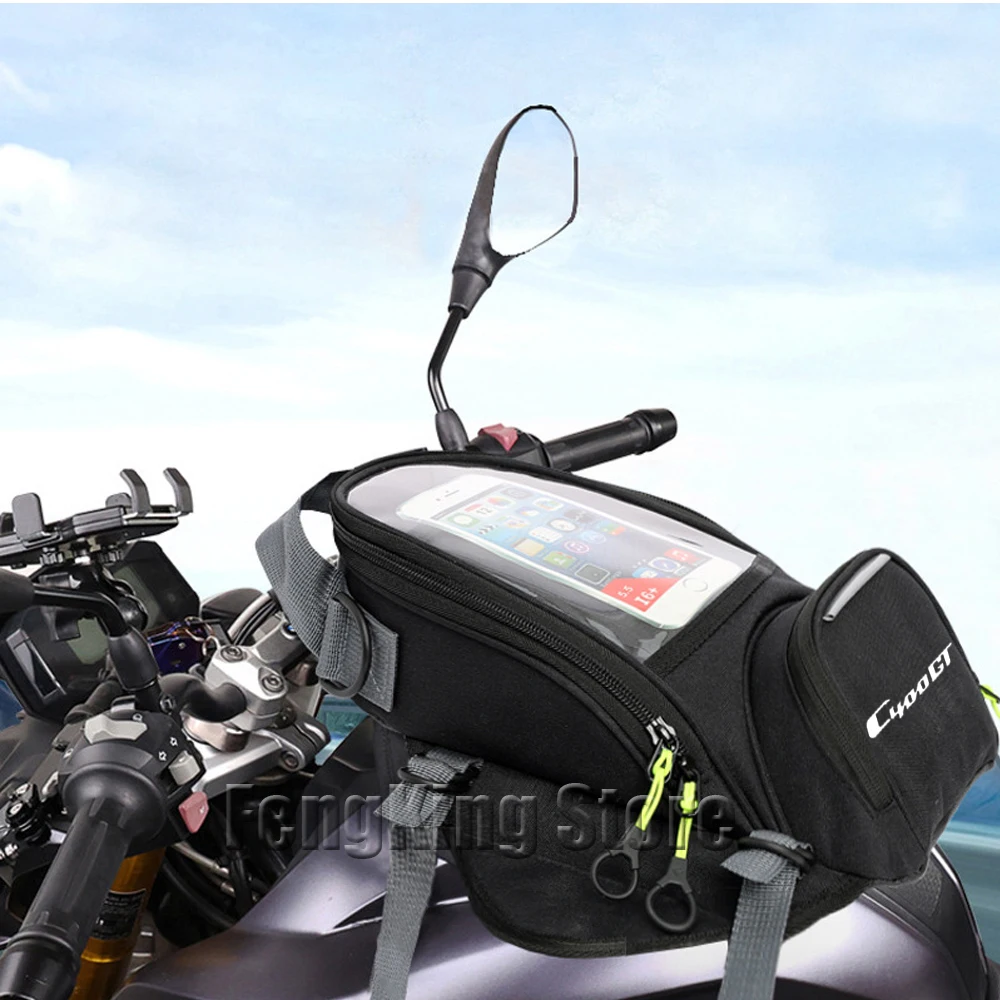 오토바이 마그네틱 라이딩 백, 내비게이션 연료 탱크 백, 대형 스크린, BMW C400GT C 400GT C400 GT