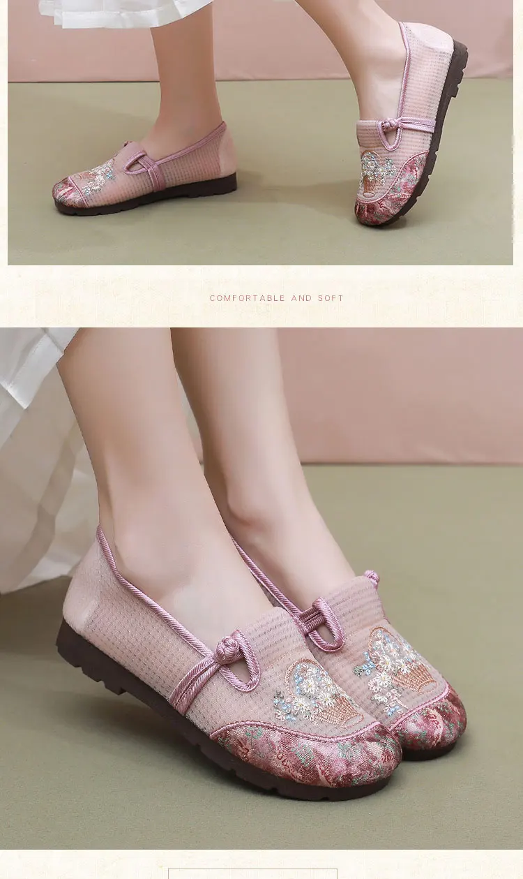 أحذية نسائية صيفية جديدة لعام 2025 أحذية نسائية مريحة وخفيفة الوزن ومضادة للانزلاق ومقاومة للاهتراء أحذية فردية للسيدات