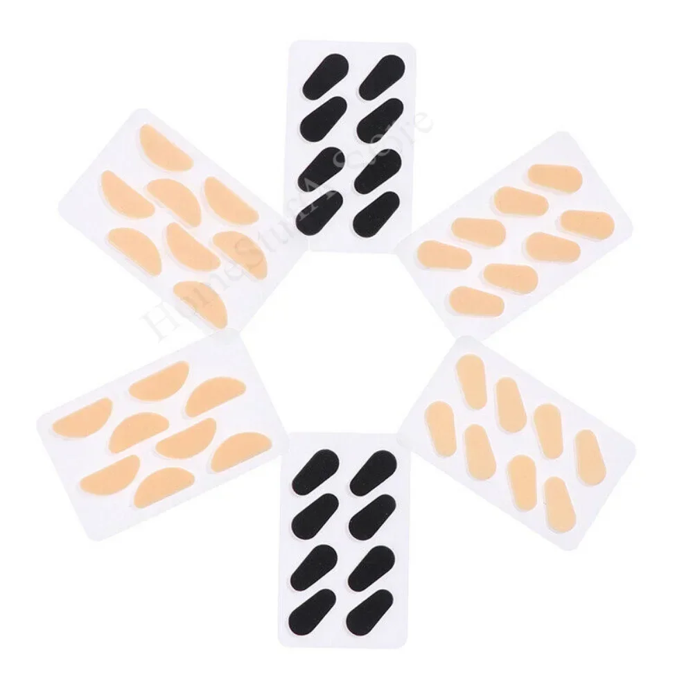 40pc Self Adaptive Soft EVA Foam Non slip Nose Bridge Pads For Glasses Decompression Eyeglass Pads Thin Nosepads Augmented