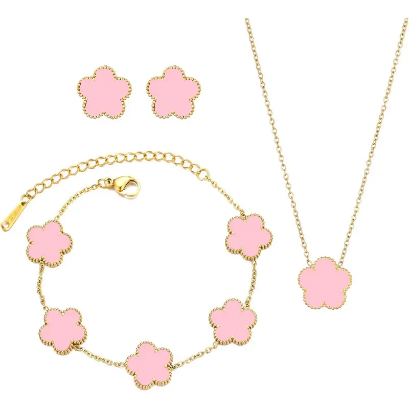 pink gold set