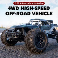 Top 8808 RC Cars 2.4G Speed Racer With LED 4WD 390 Motor Drift Remote Control Off Road Multicolor Truck Toys For Adults and Kids 1