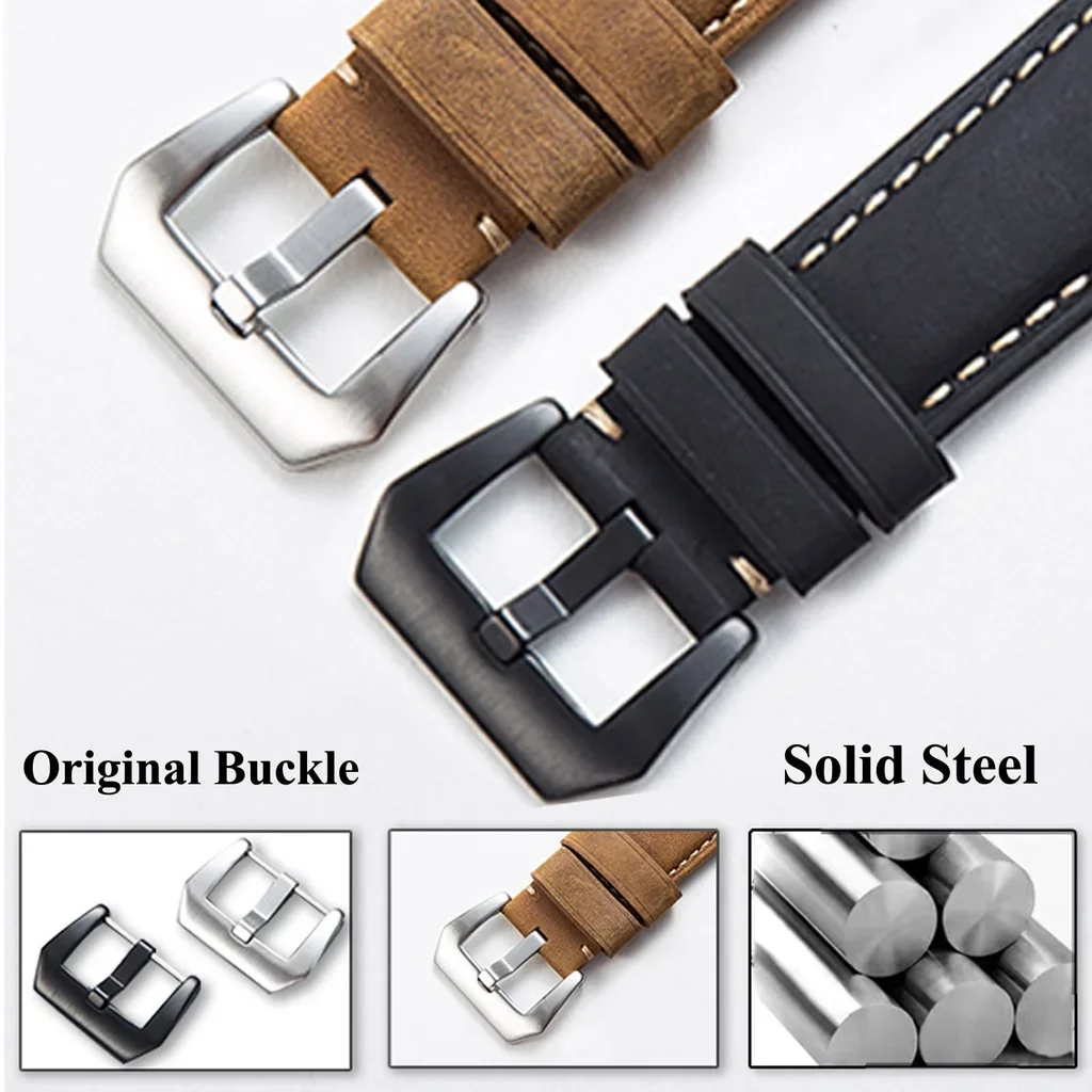 Genuine Leather Quick Release Watch Straps - Premium Quality Accessories
