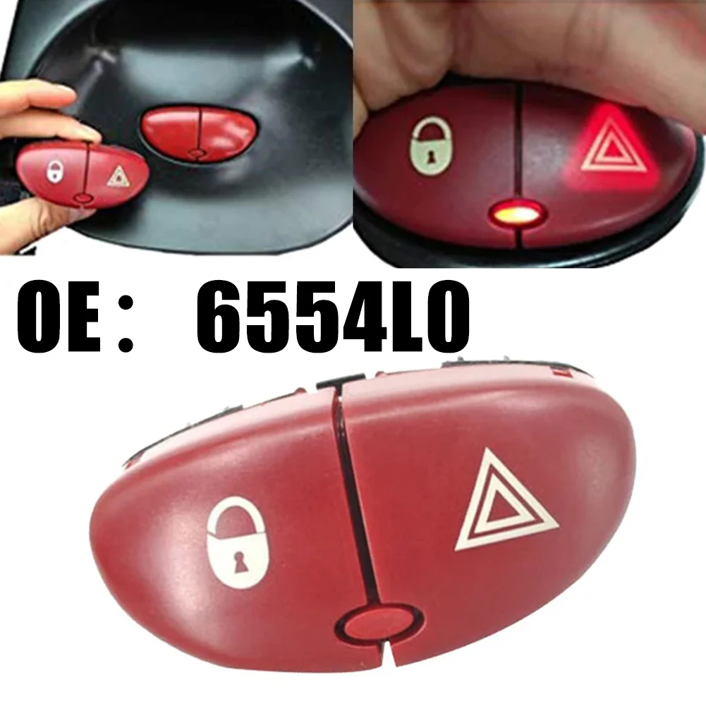 

Dangerous Light Switch Button Automobiles Easy Installation Fashion Functionality Long Lasting Plastic For Citroën