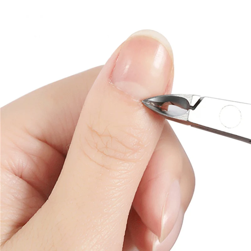 스테인레스 스틸 네일 니퍼 클리퍼 트림 전문 큐티클 커터 데드 스킨 리무버 네일 가위 뷰티 케어 매니큐어 도구