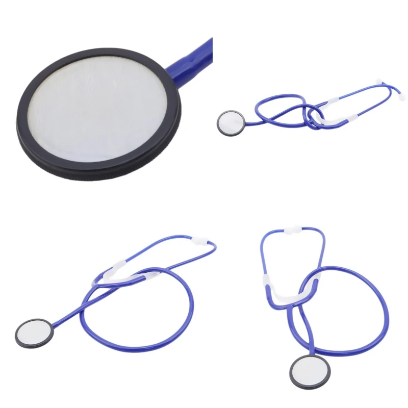 Dollhouse Miniature Simulation Science Popularization Stethoscope Pretend Play House Toys For Kids Children