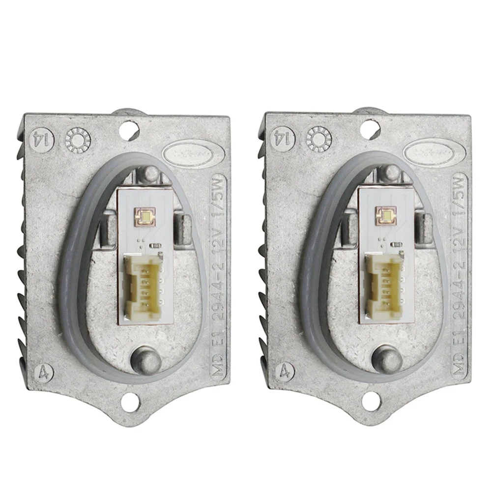 

2Pcs 8X0998475 LED Headlight Control Unit Module Light Source with Led Heat Sink for Audi A1 S1 8X1 8XK 2011-2014