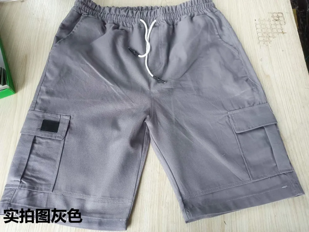 Description Picture 6 of item2024 men's new casual fashion shorts sports summer men's shorts overalls multi-pocket pants