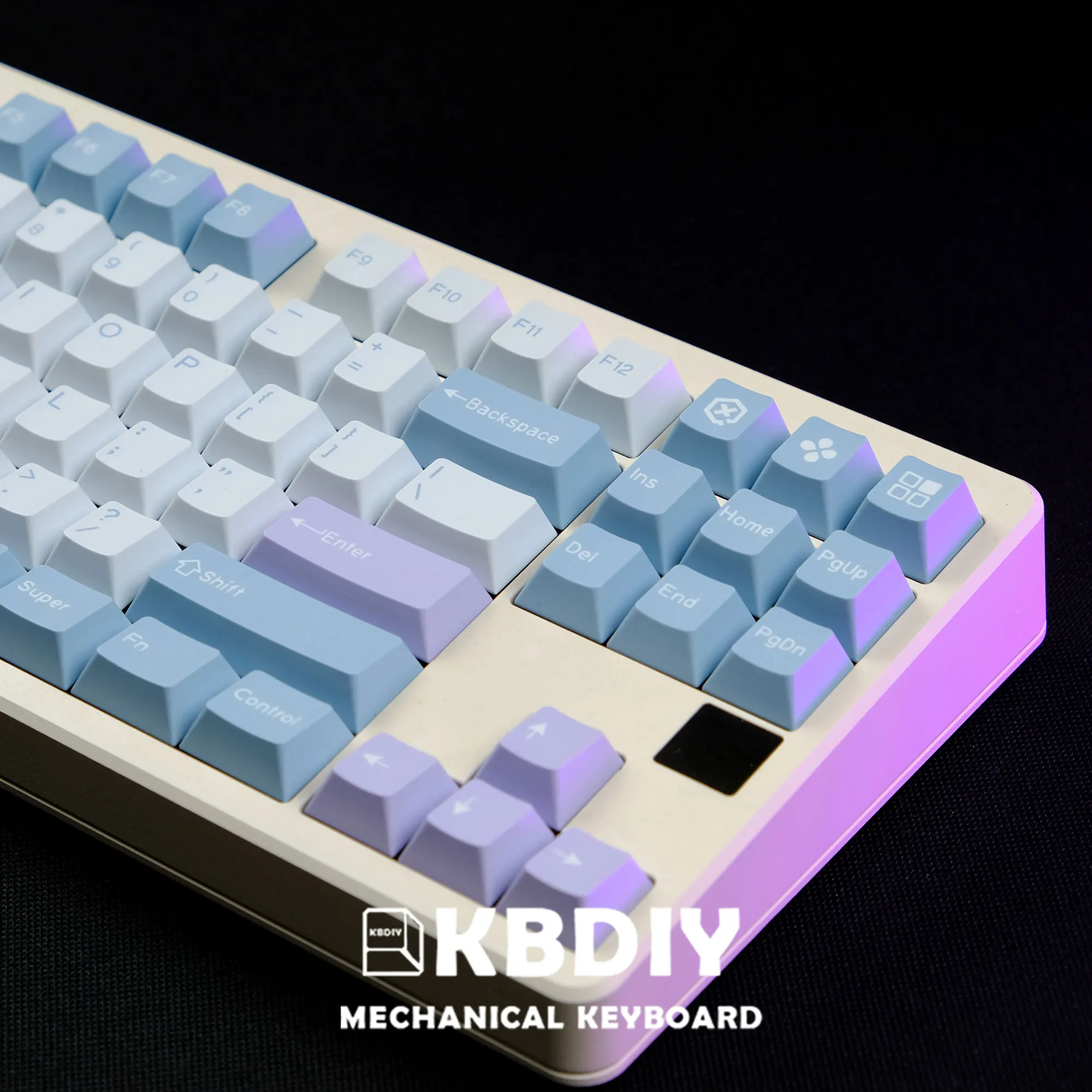 Conjunto de Teclas Kbdiy-gmk Illusion 177 Teclas Perfil Cereja Pbt Dye-sub Tiro Duplo para Teclados Mecânicos de Jogos Iso K500 - Imagem 4