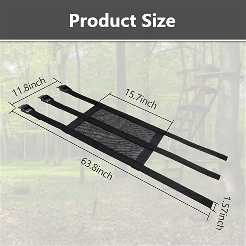 

Tree Frame Seat Breathable Adjustable Self-locking Buckle Nylon Universal Tree Fixed Seat Hunting Seat Accessories Durable