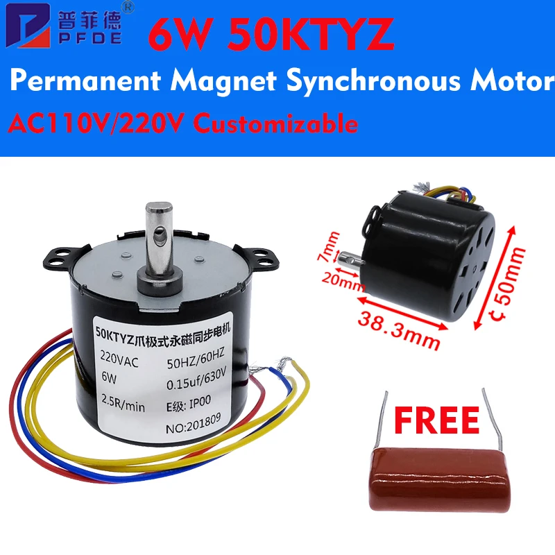 220V 28W ac synchron getriebe motor für Laminatoren niedriger  geschwindigkeit Permanent Magnet Synchron Motor - AliExpress