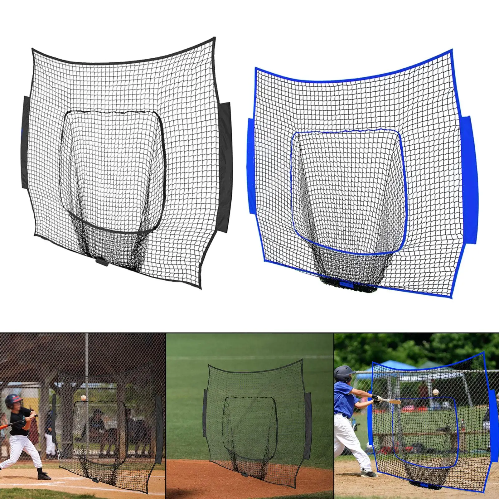 Baseball Replacement Net 83inchx83inch Softball Pitching Net Baseball Netting for Fielding Throwing Batting Pitching Indoor