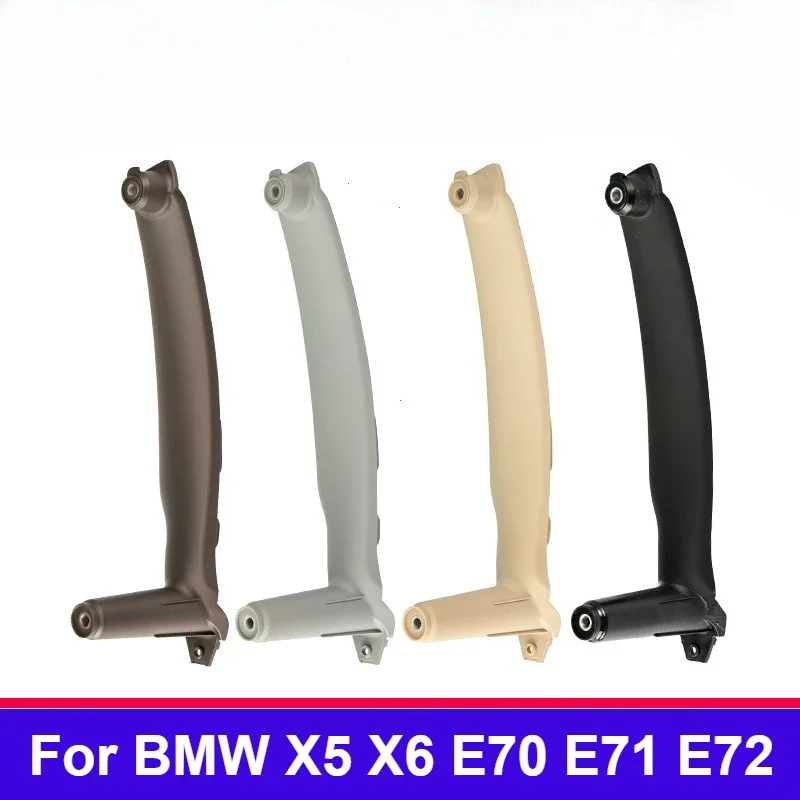 BMW X5 X6 E70 E71 E72 2007-2013용 실내 좌우 조수석 도어 손잡이 내부 커버 패널 트림 교체