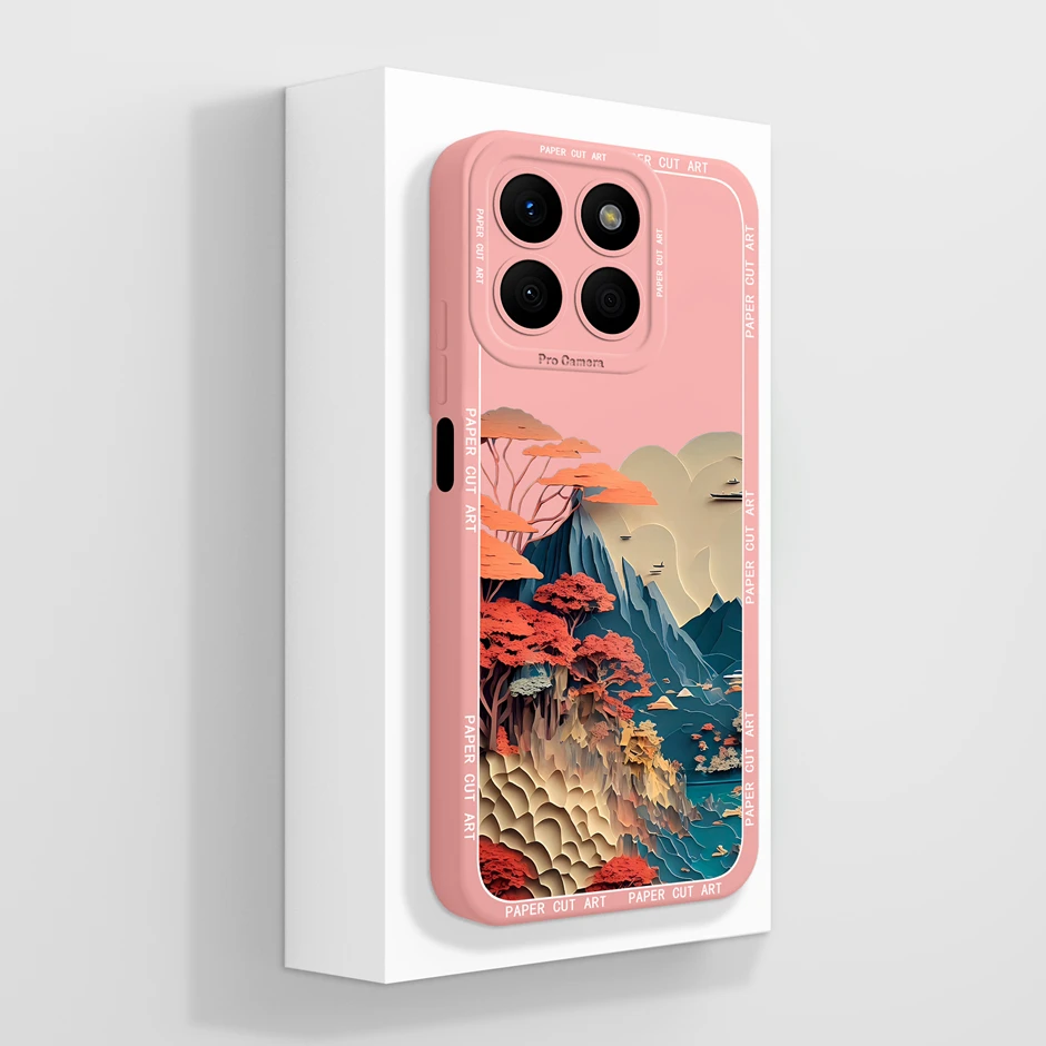 Elegant Floral Silicone Phone Case - Soft and Durable Cover with Advanced Design