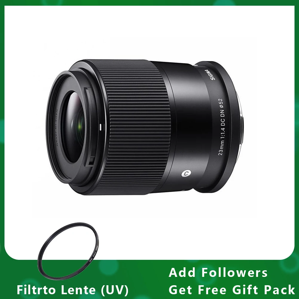 

Sigma 23mm F1.4 DC DN Contemporary Lens For Sony E mount or L mount