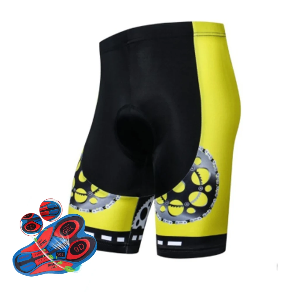 

Дышащие велосипедные шорты с гелевой подкладкой 9D, велосипедные колготки, новинка 2023, стильные брюки для горного велосипеда, защита от солнца, одежда для горного велосипеда