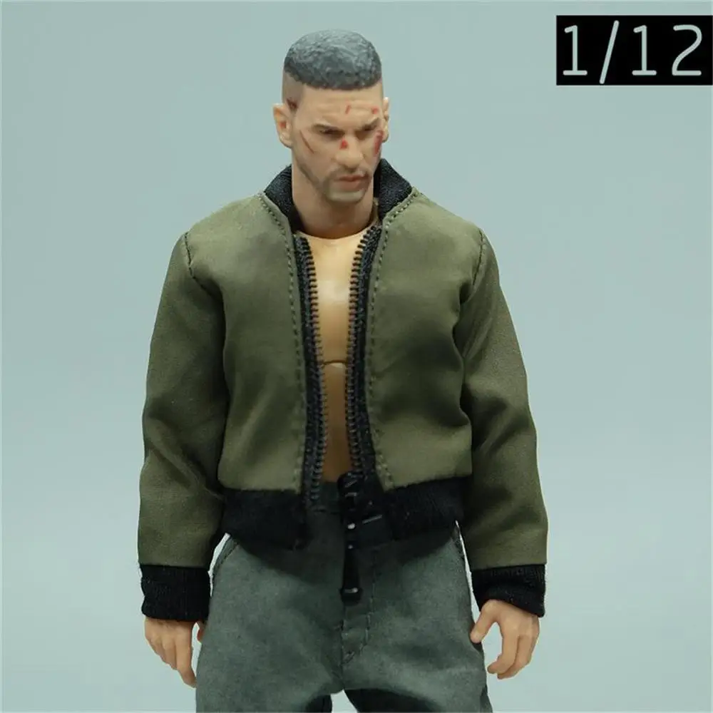 3Atoys 1/12Th Army Soldier Green Jacket Shirt Coat Model For 6Inch Sans Co Fz3A Body Action Accessori