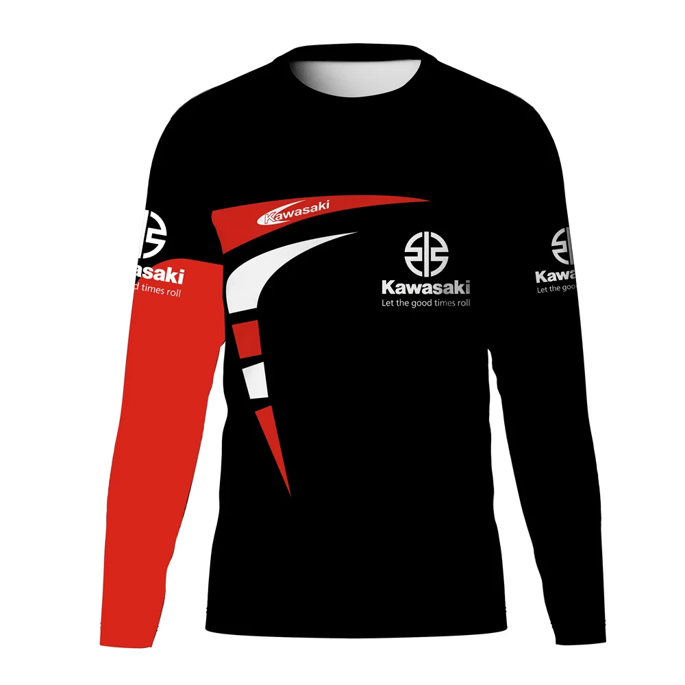 【HI FI FNK】Kawasaki Longsleeve Kawasaki Hot Selling Sun Protection Sports Second Skin