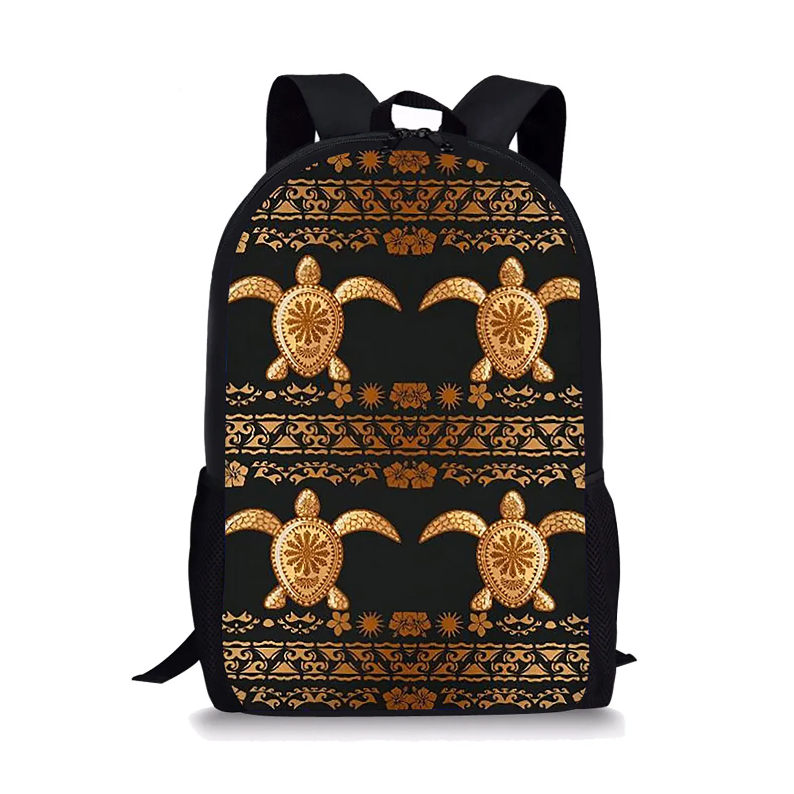 

Samoan Tribal Hawaiian Turtle Pattern Teens Boys Children Fiji Backpack MultiPurpose School Bags For Kids Popular Backpacks