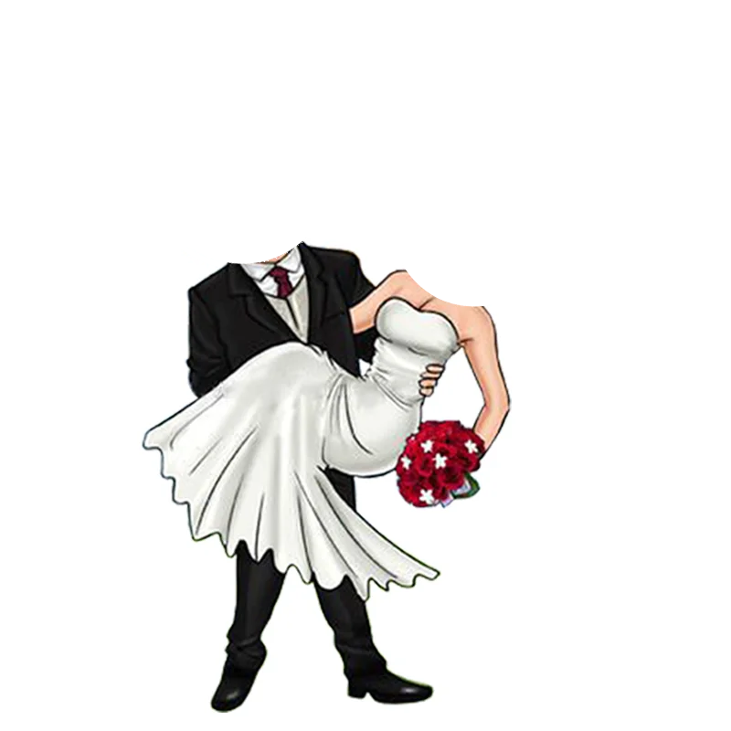 Anpassbare Aufkleber zum Thema Porträt, Hochzeit, Prinzessin, umarmen mehrere Stile, Muster für Erwachsene, Valentinstag, Party, romantische Dekoration – Detail 12