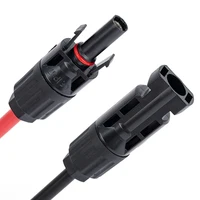 สายต่อพลังงานแสงอาทิตย์ 10AWG พร้อมกล่องต่อสายกันน้ำสำหรับระบบแผงโซลาร์เซลล์บนเรือ RV รถบ้าน และเรือเดินทะเล 6