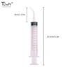 12ml  Oral Care Tonsil Socket Irrigator Dental Irrigation Syringe With Curved Tip Disposable Dental Instrument For Dentist Use 6
