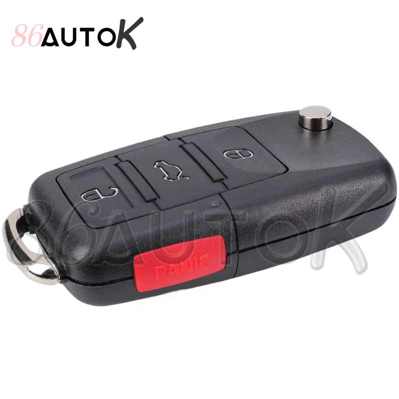 Car Key Fob Shell Case For VW Volkswagen Golf Mk6 Tiguan Passat CC SEAT Skoda Octavia