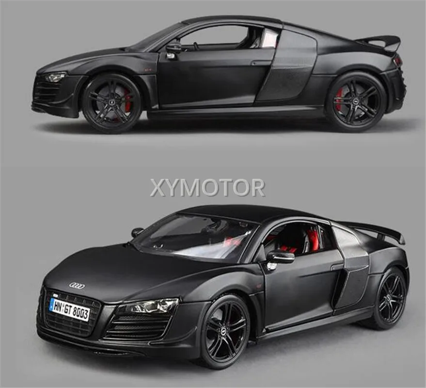 

Maisto 1/18 New For Audi R8 V10 Plus Metal Diecast Sports Car Model Red/Black/Blue/Silver Metal,Plastic,Rubber Gift Collection
