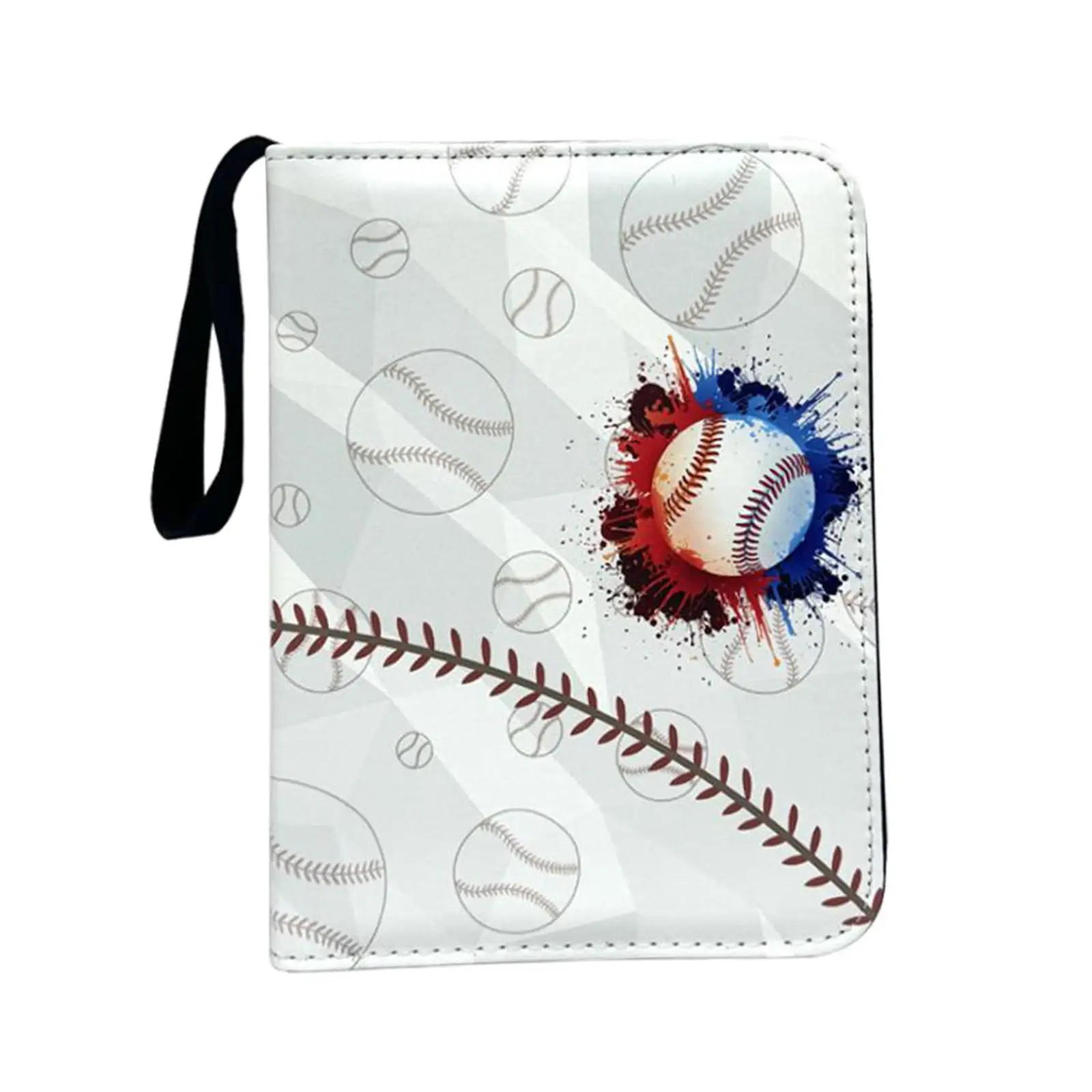 Collector Storage Album Reusable Collectible 400 Pockets Baseball Card Folder Collector Storage Album Reusable Collectible 400 Pockets Baseball Card Folder