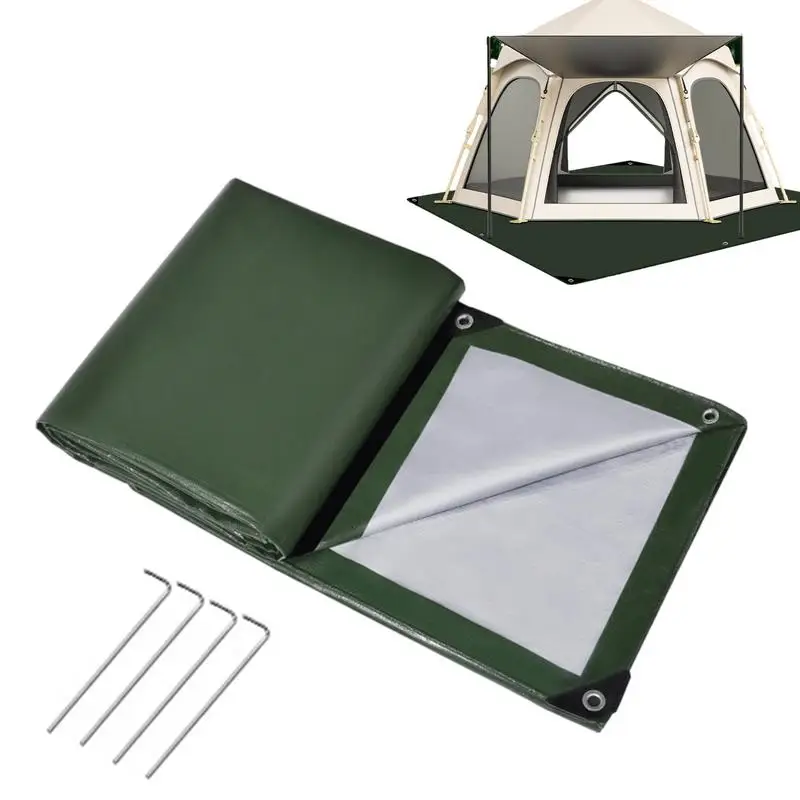 Outdoor Camping Mat Moistureproof Tent Floor Mat Thicken Picnic Under The Tent Waterproof Mat Foldable Picnic Blanket Beach Mat