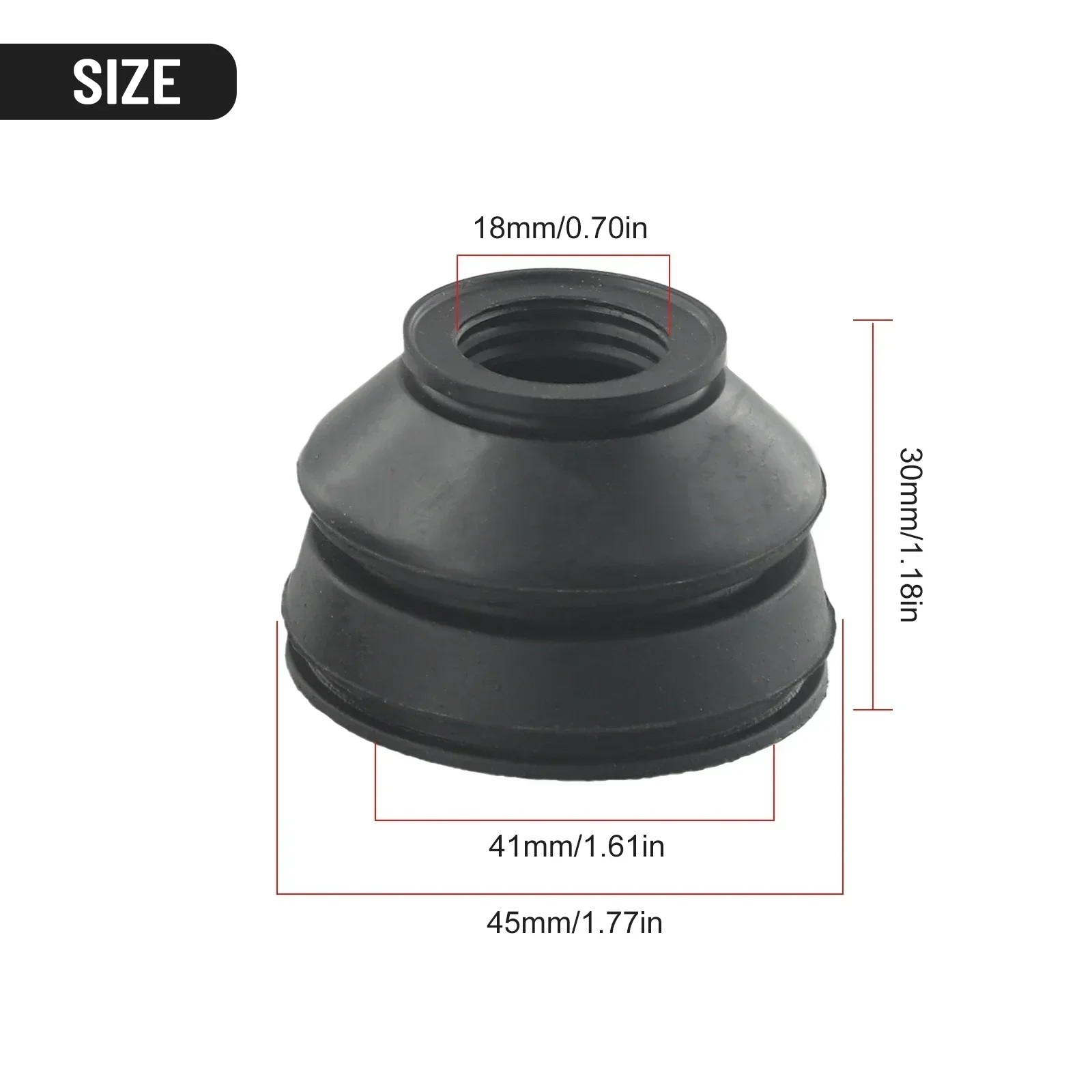Cover Cap Dust Boot Covers 2 Pcs Accessories Rubber Universal Office Outdoor Garden Indoor Parts Replacements