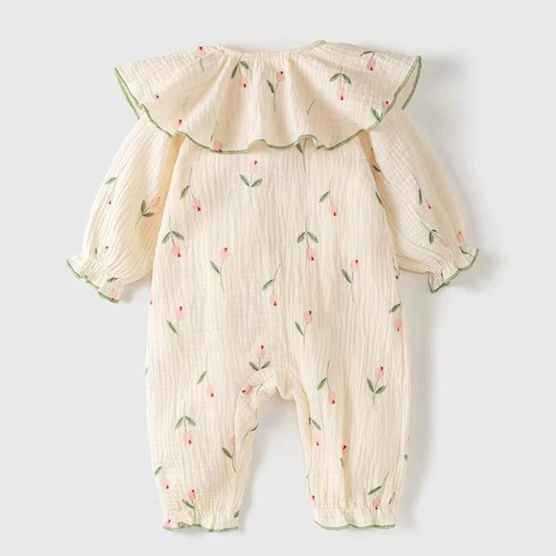 Autumn Baby Girls Cute Romper Jumpsuit