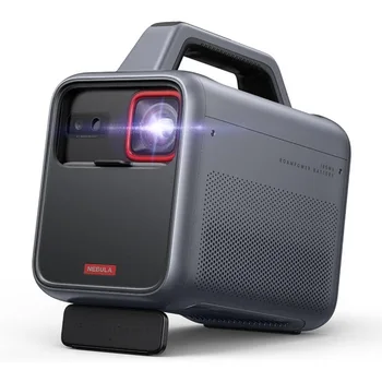 NEBULA Mars 3 Outdoor Portable Projector, 1000 ANSI Lumens, AI-Powered Image, Built-In Battery with 5 Hour Playtime, 1
